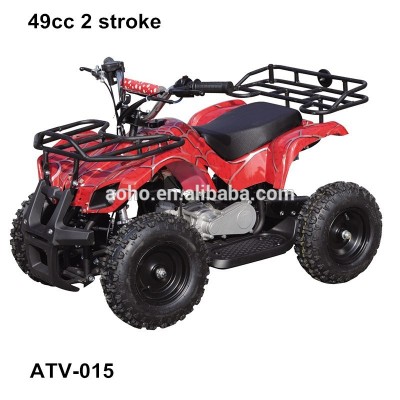 High Performance CE approval 49cc adult electric atv 2 stoke air cooled