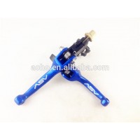 motorcycle adjustable brake lever with screw for dirt bike mini bike pit bike