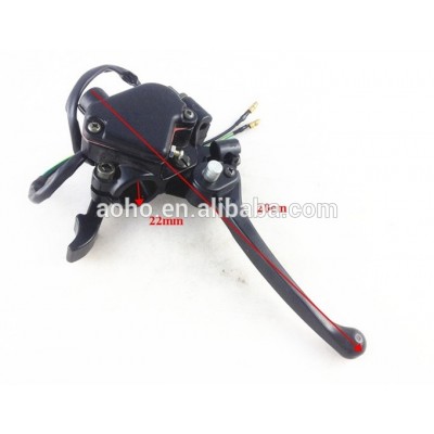 22mm atv quad 110cc brake lever with thumb throttle for Jonway 110 quad bashan